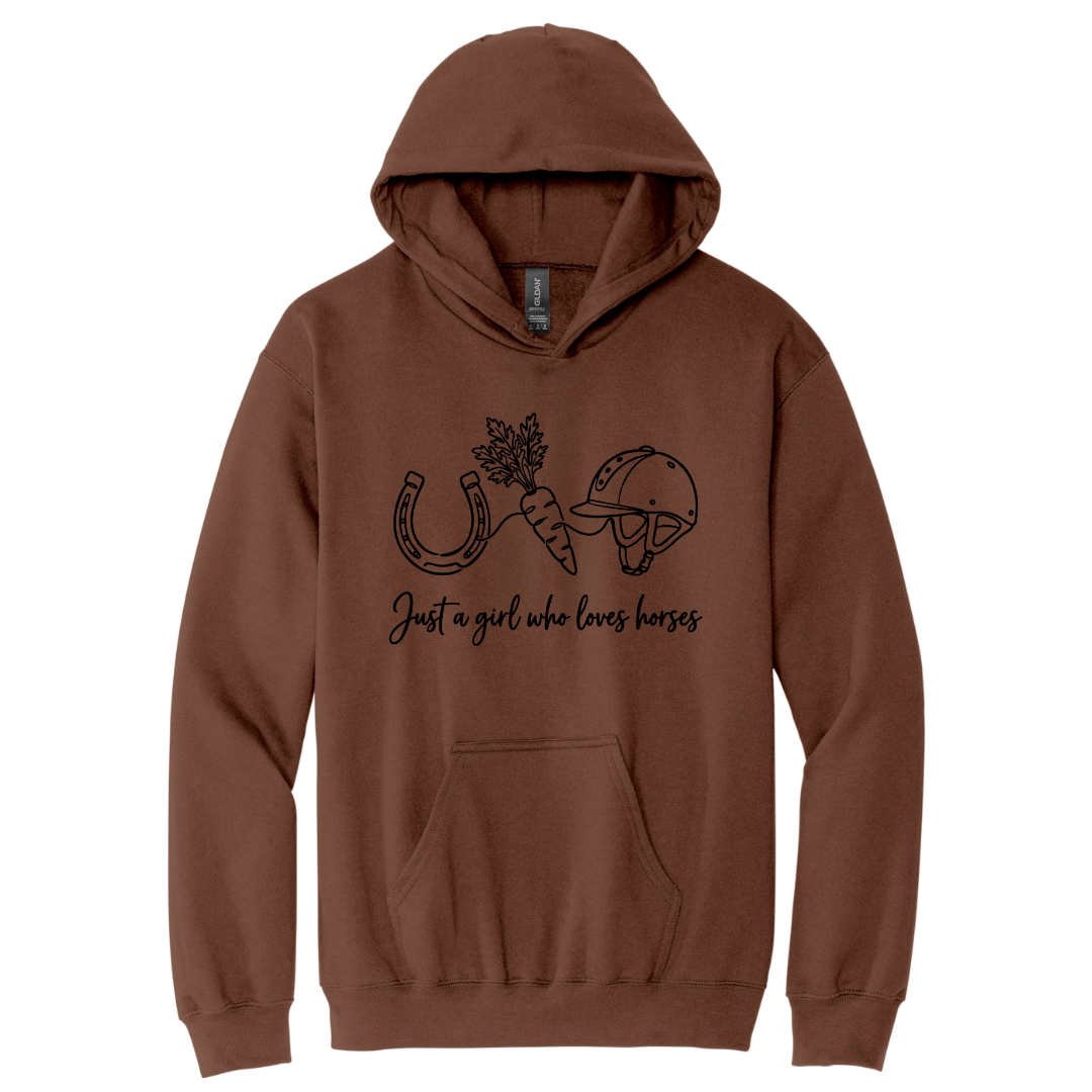 Just A Girl Who Loves Horses Shirt (A)