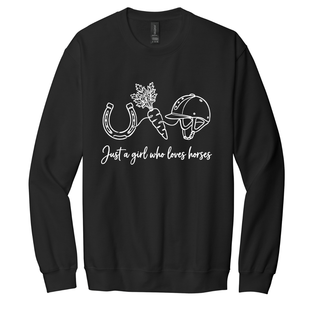 Just A Girl Who Loves Horses Shirt (A)