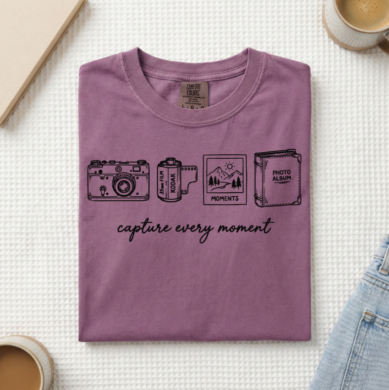 Capture Every Moment T-Shirt (A)