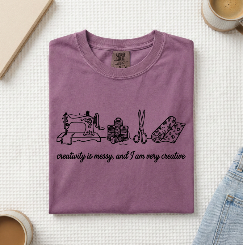 Creativity Is Messy T-Shirt (A)