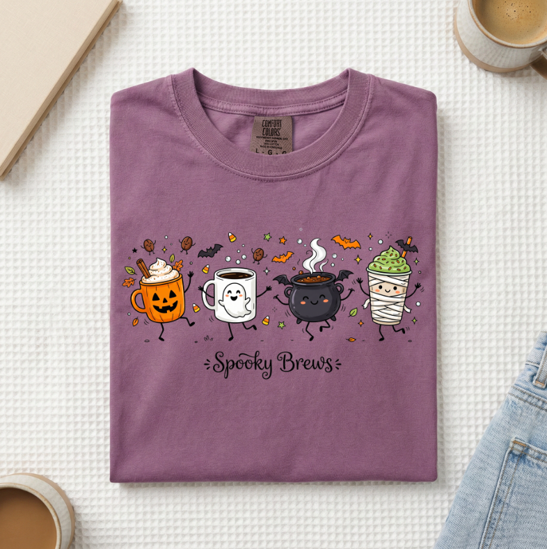 Spooky Brews T-Shirt (A)
