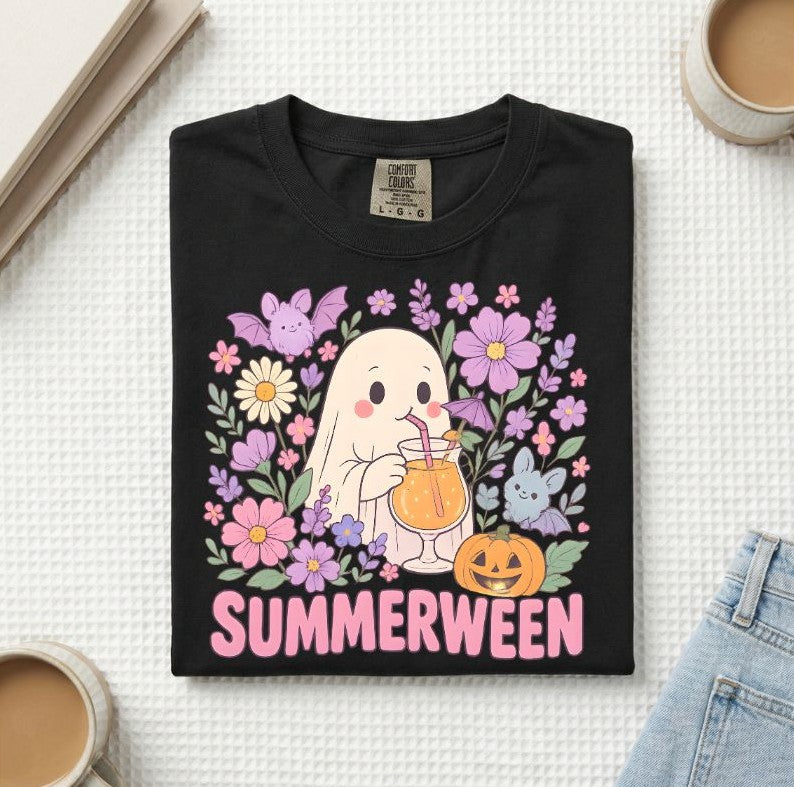 Summerween Ghost T Shirt (A)