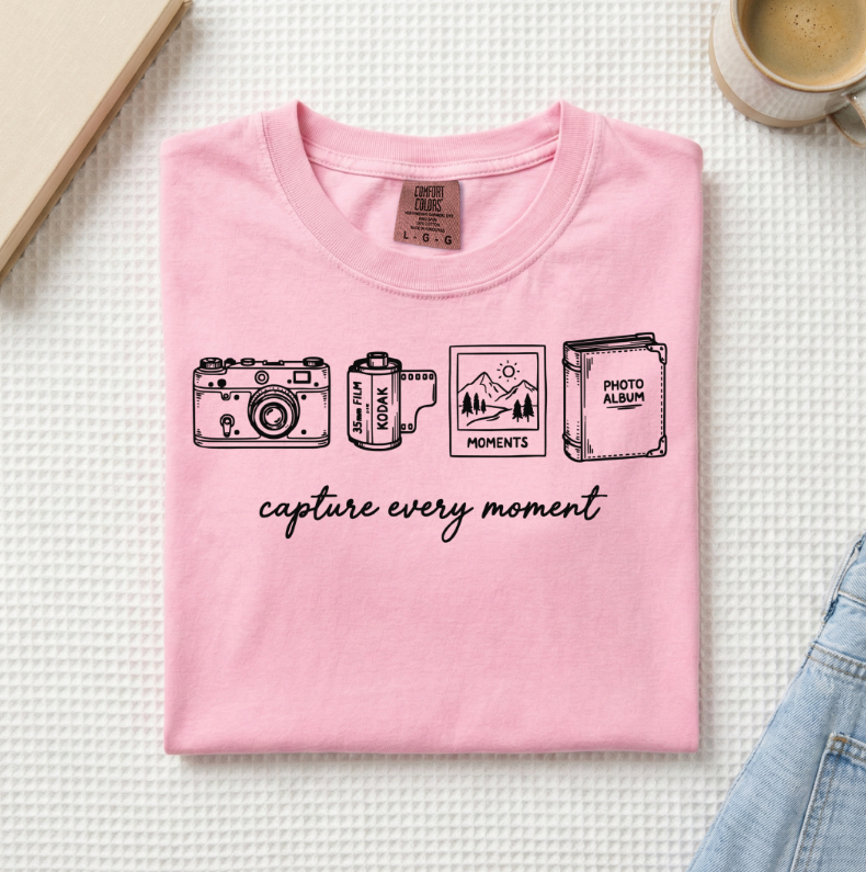 Capture Every Moment T-Shirt (A)