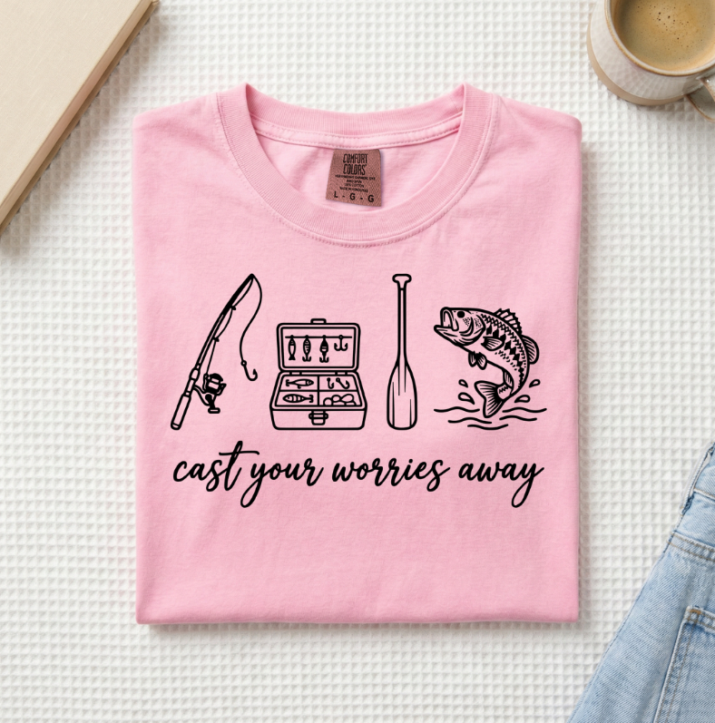 Cast Your Worries Away T-Shirt (A)