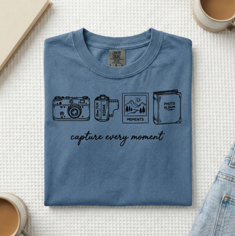 Capture Every Moment T-Shirt (A)
