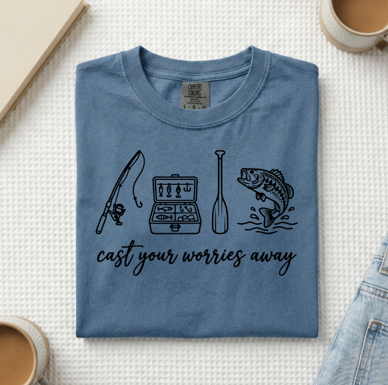 Cast Your Worries Away T-Shirt (A)