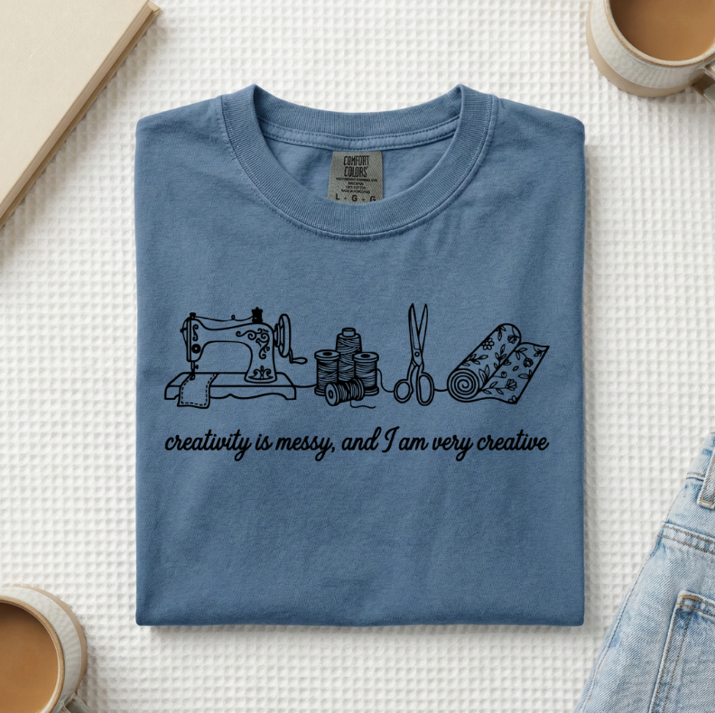 Creativity Is Messy T-Shirt (A)