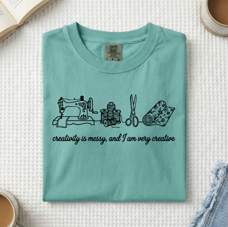 Creativity Is Messy T-Shirt (A)