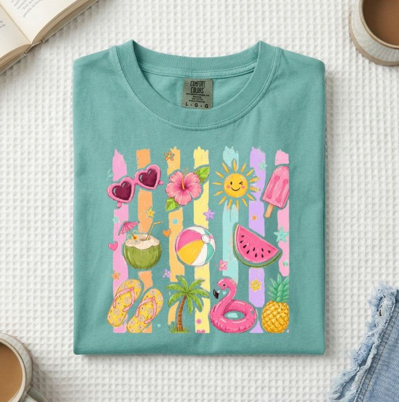 Summer Collage T-Shirt
