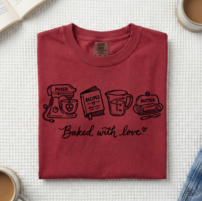 Baked With Love T-Shirt (A)