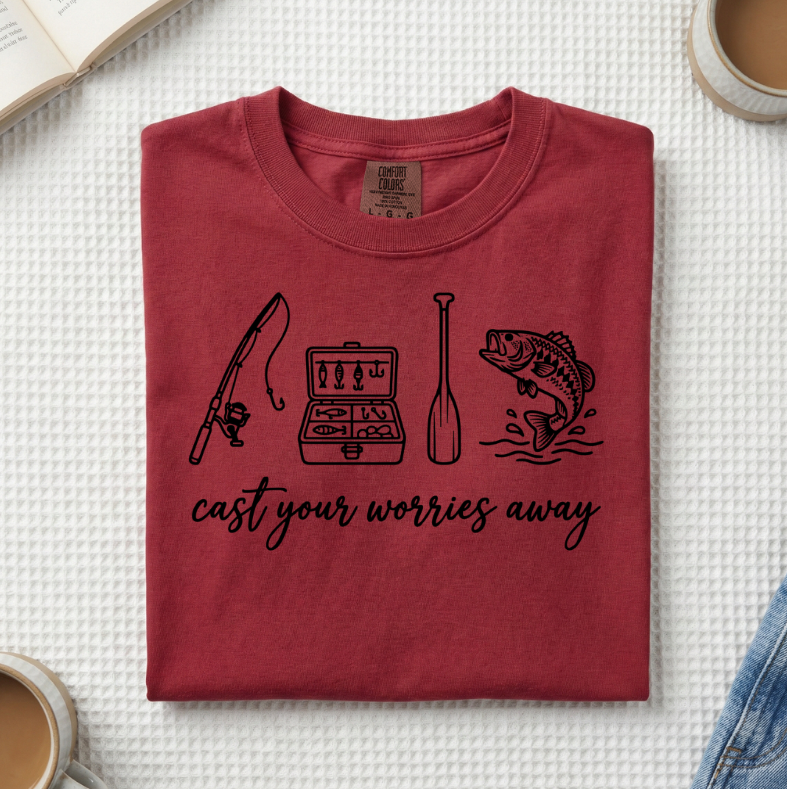 Cast Your Worries Away T-Shirt (A)