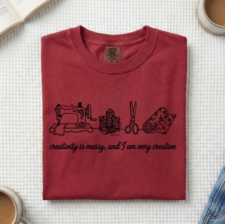 Creativity Is Messy T-Shirt (A)