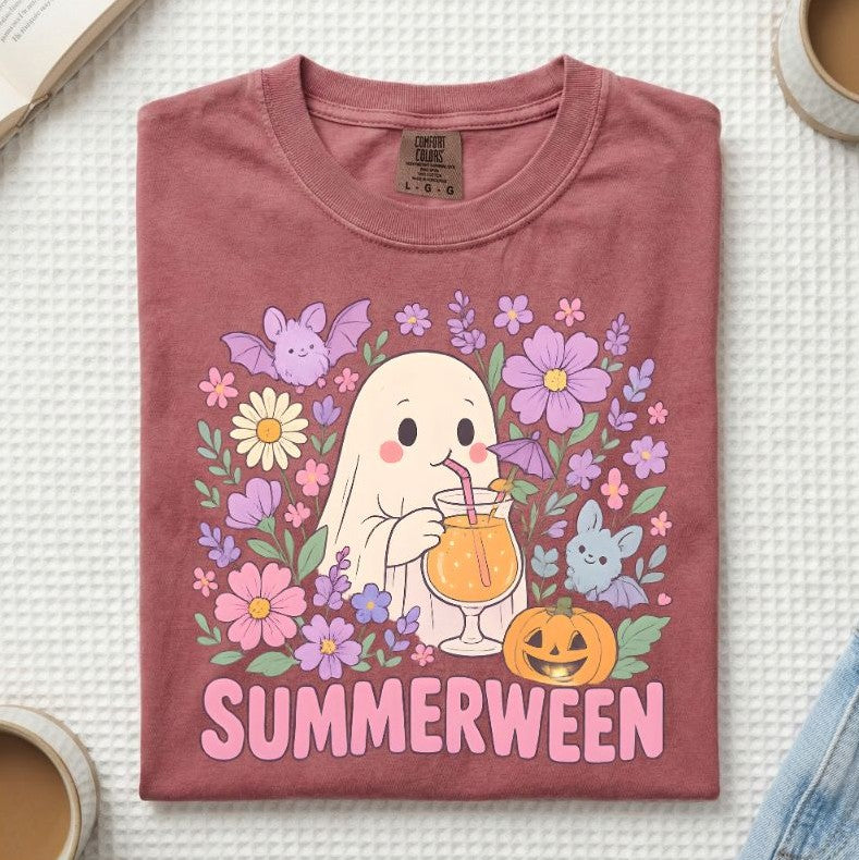 Summerween Ghost T Shirt (A)