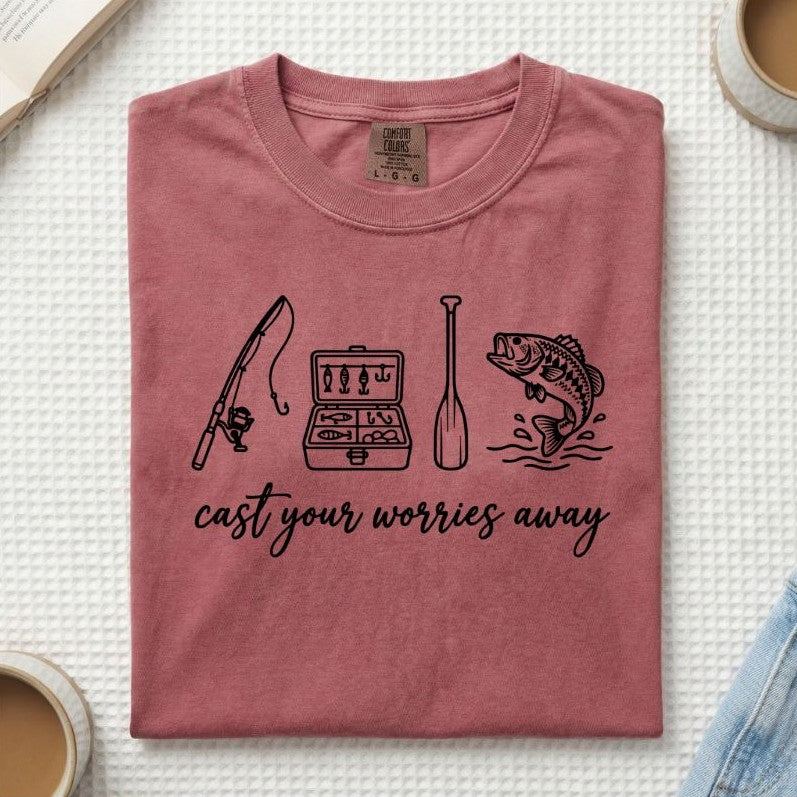 Cast Your Worries Away T-Shirt (A)