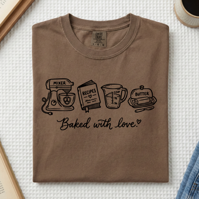 Baked With Love T-Shirt (A)