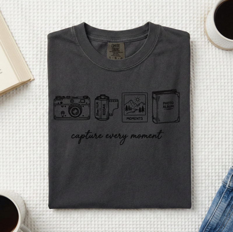 Capture Every Moment T-Shirt (A)