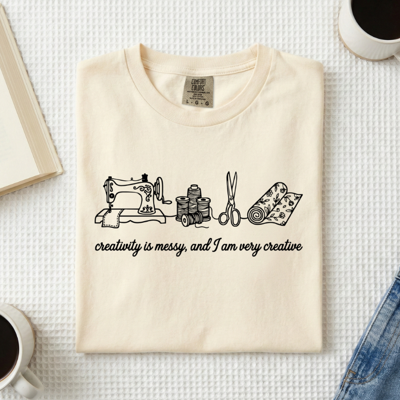 Creativity Is Messy T-Shirt (A)