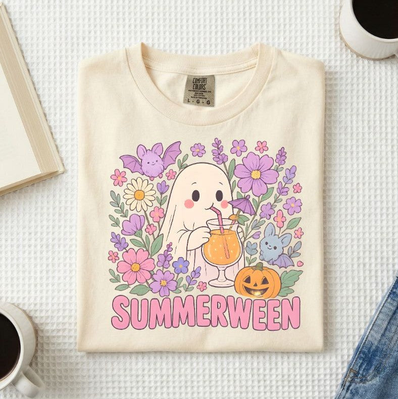 Summerween Ghost T Shirt (A)