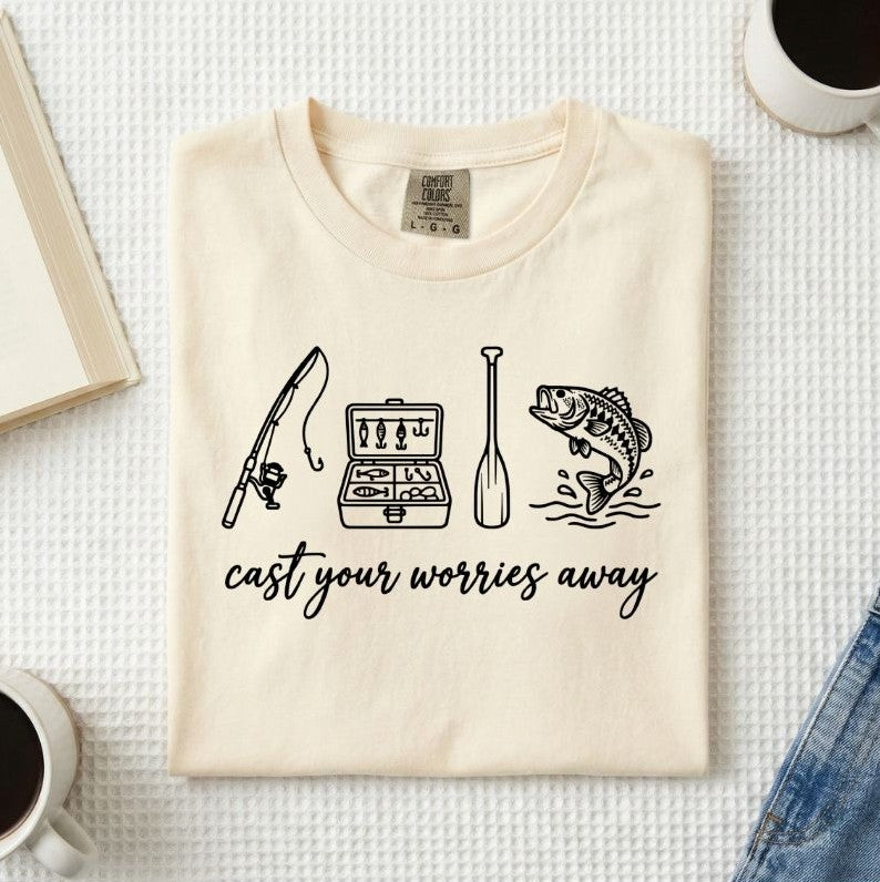 Cast Your Worries Away T-Shirt (A)