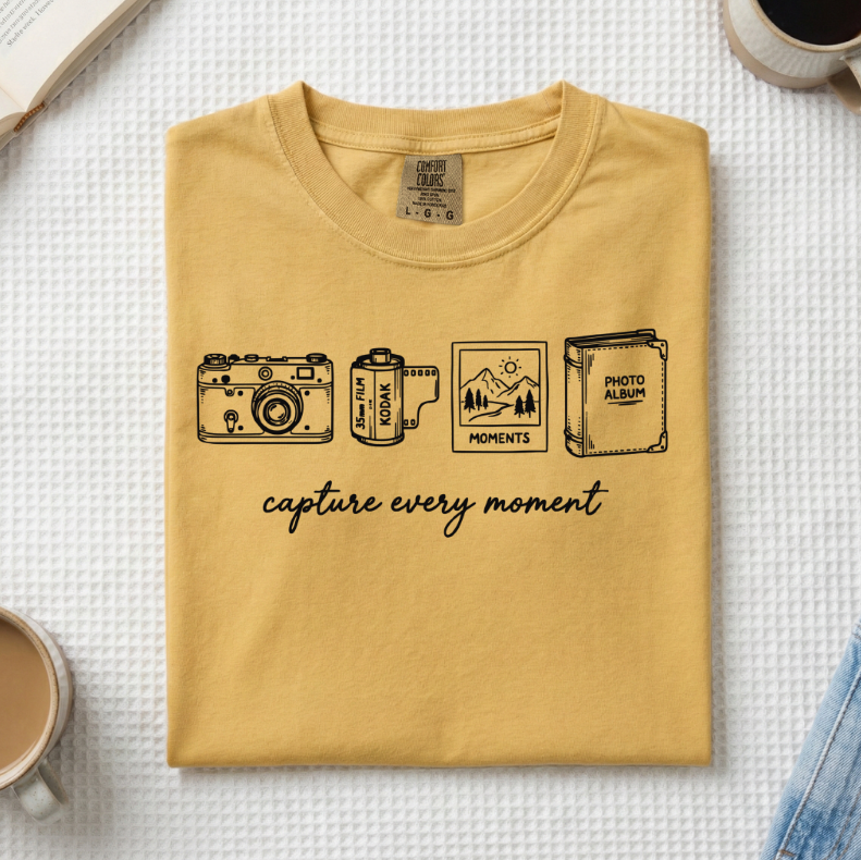 Capture Every Moment T-Shirt (A)