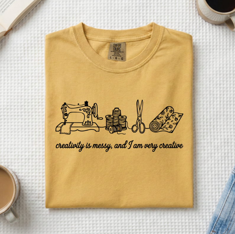 Creativity Is Messy T-Shirt (A)