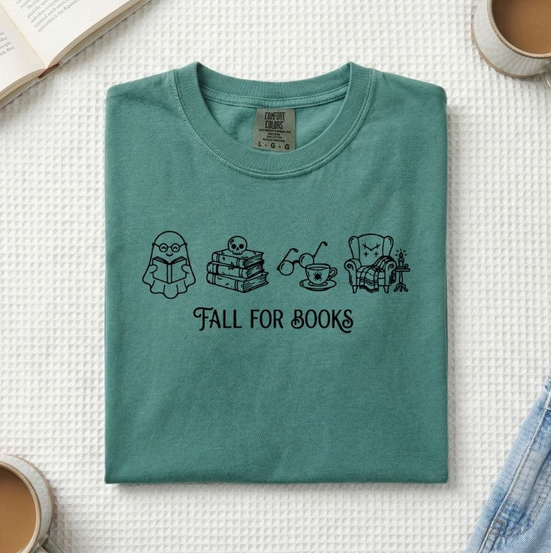 Fall For Books T-Shirt