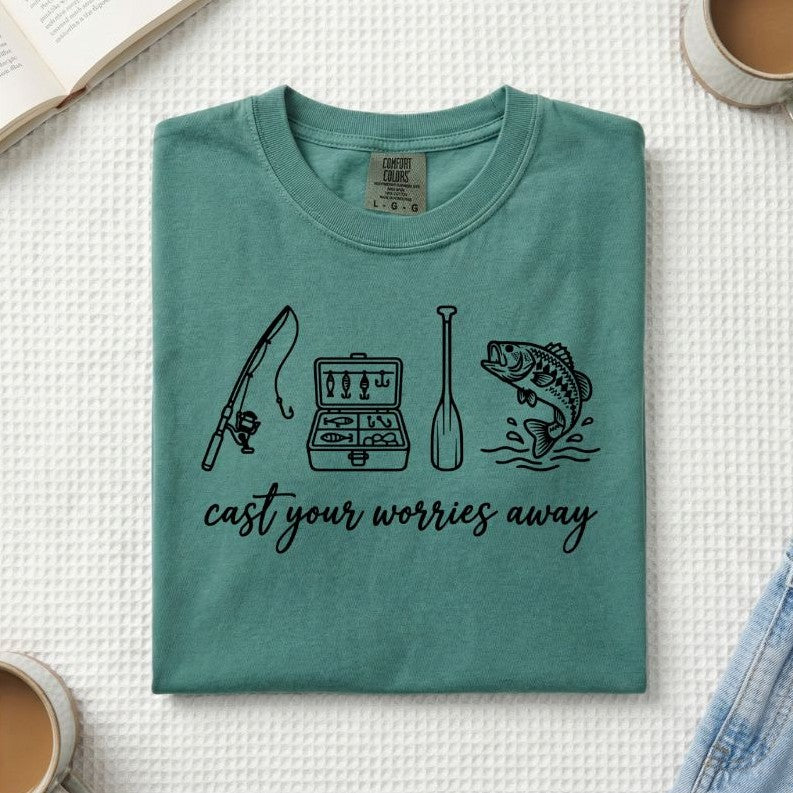 Cast Your Worries Away T-Shirt (A)