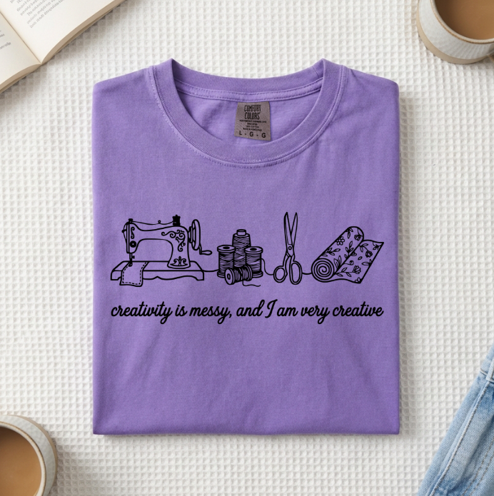 Creativity Is Messy T-Shirt (A)