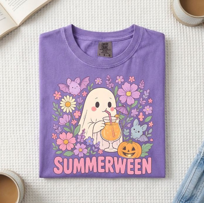 Summerween Ghost T Shirt (A)