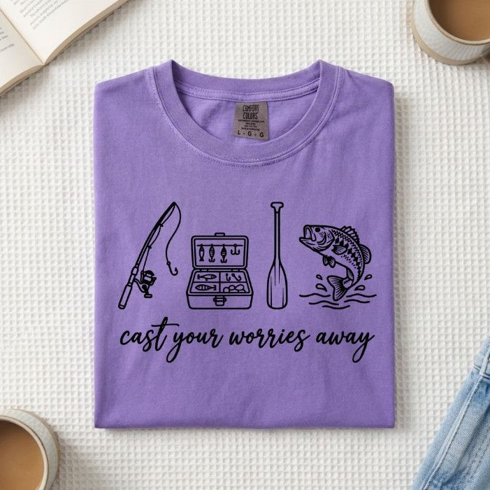 Cast Your Worries Away T-Shirt (A)