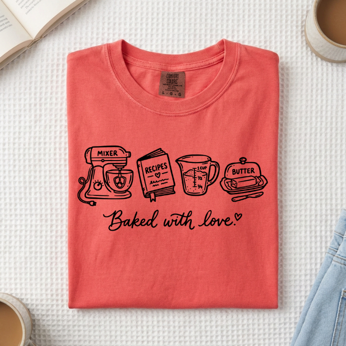 Baked With Love T-Shirt (A)
