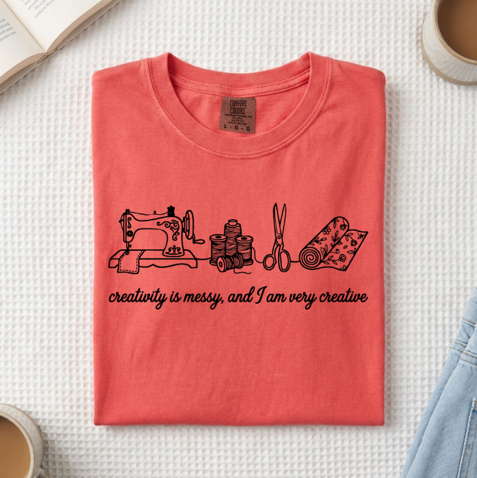 Creativity Is Messy T-Shirt (A)