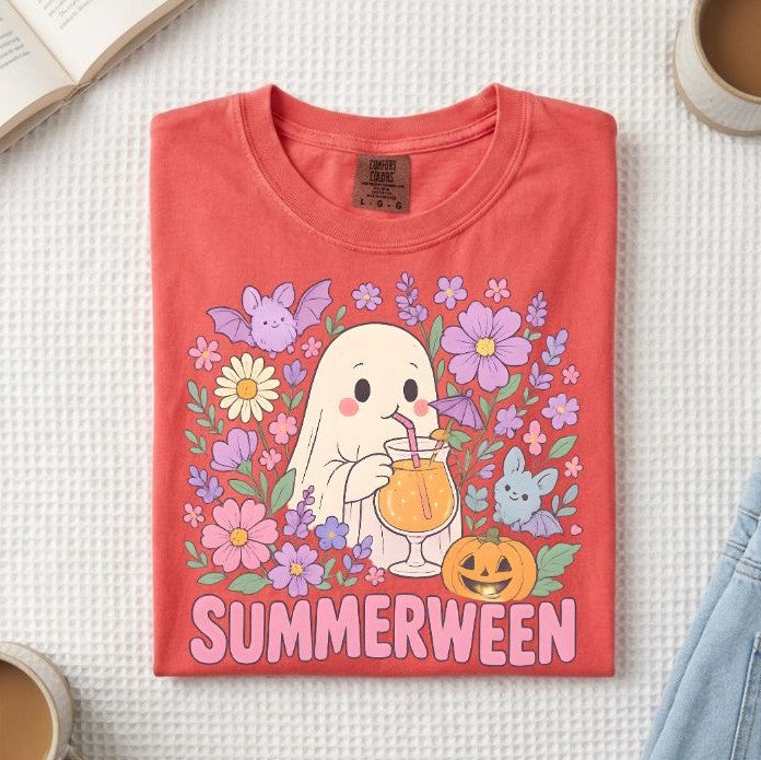 Summerween Ghost T Shirt (A)