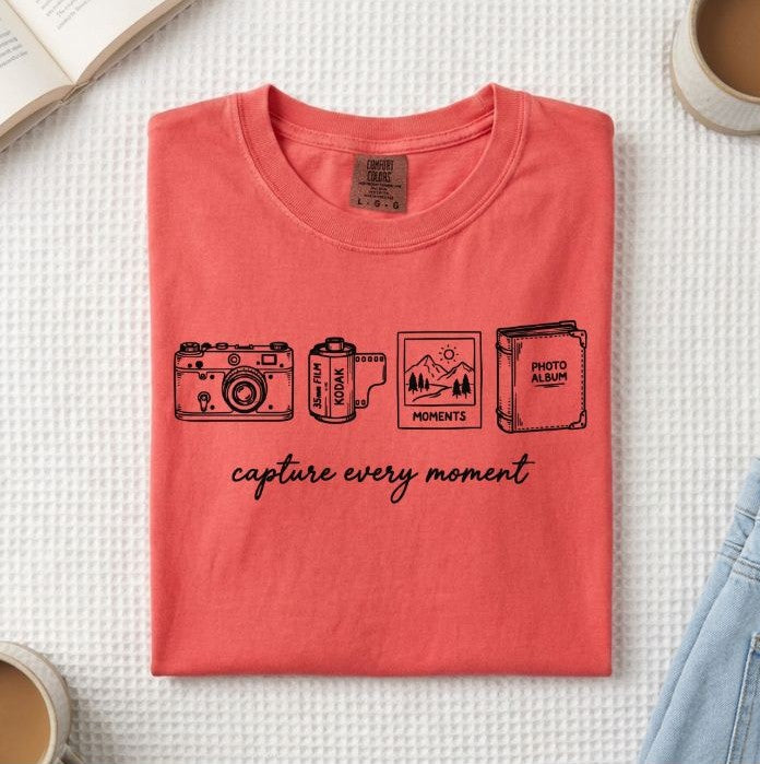 Capture Every Moment T-Shirt (A)