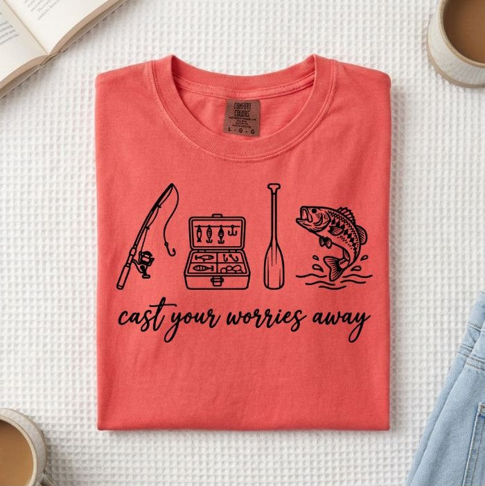 Cast Your Worries Away T-Shirt (A)
