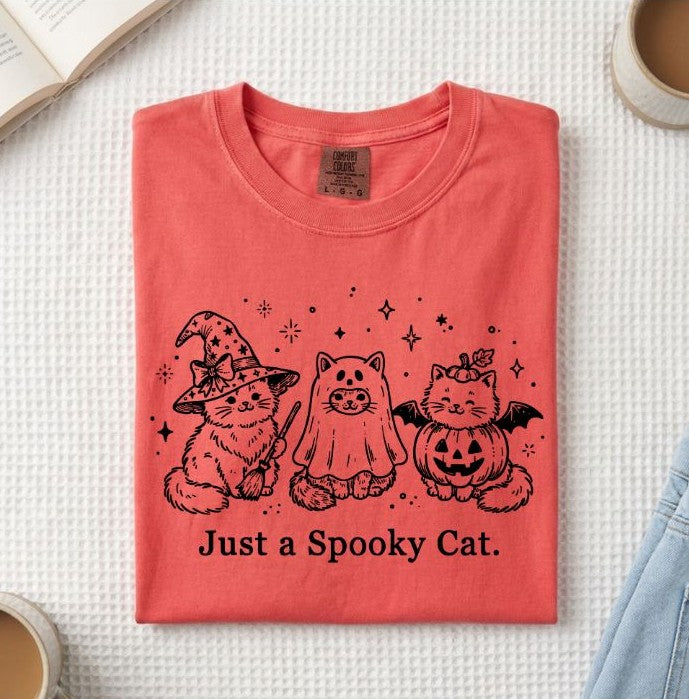 Just A Spooky Cat T-Shirt