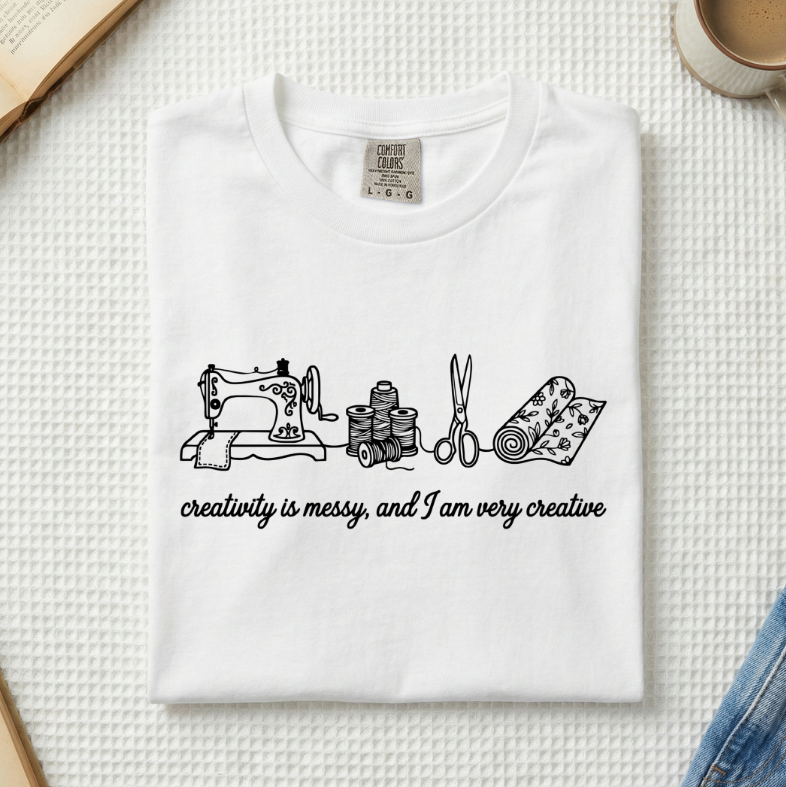 Creativity Is Messy T-Shirt (A)