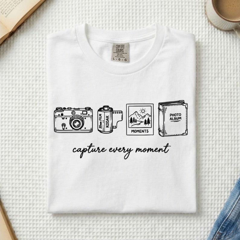 Capture Every Moment T-Shirt (A)