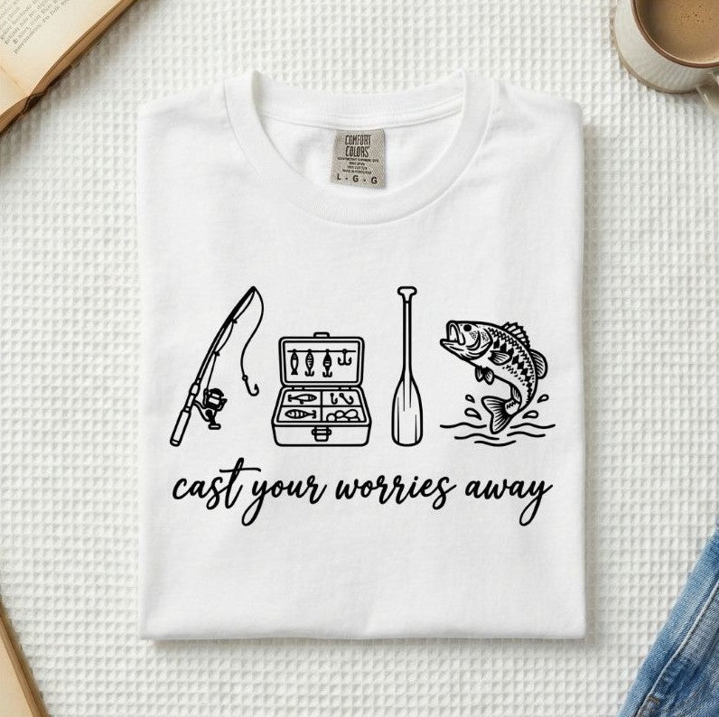 Cast Your Worries Away T-Shirt (A)