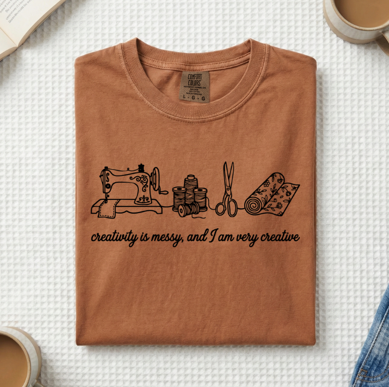 Creativity Is Messy T-Shirt (A)