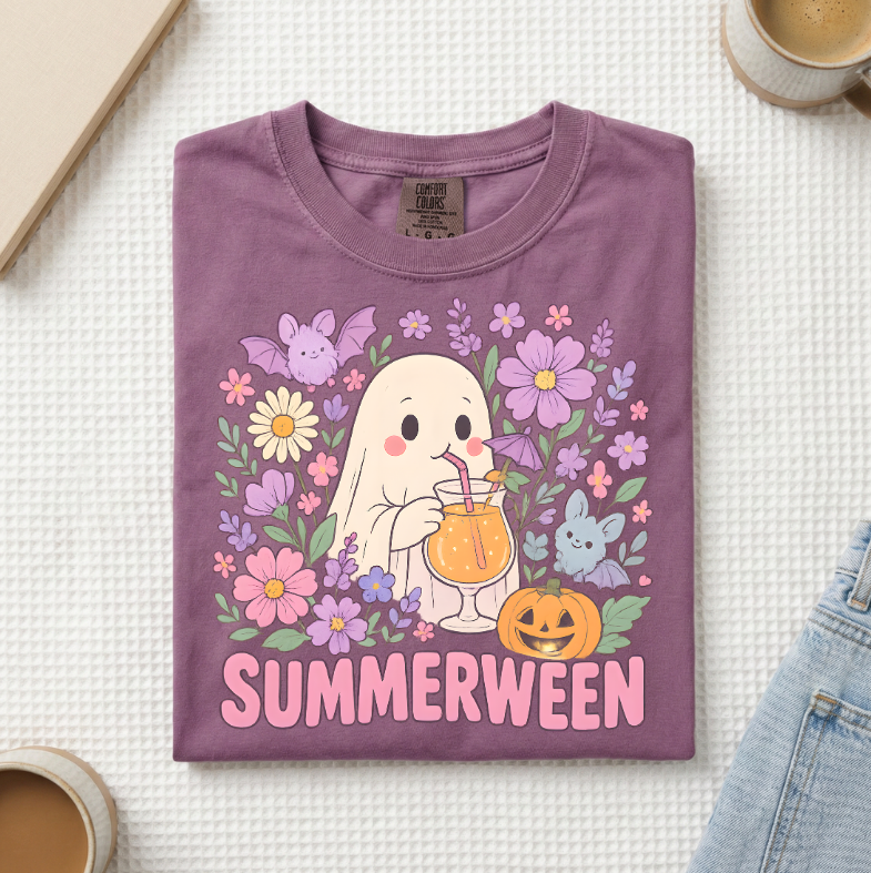 Summerween Ghost T Shirt (A)
