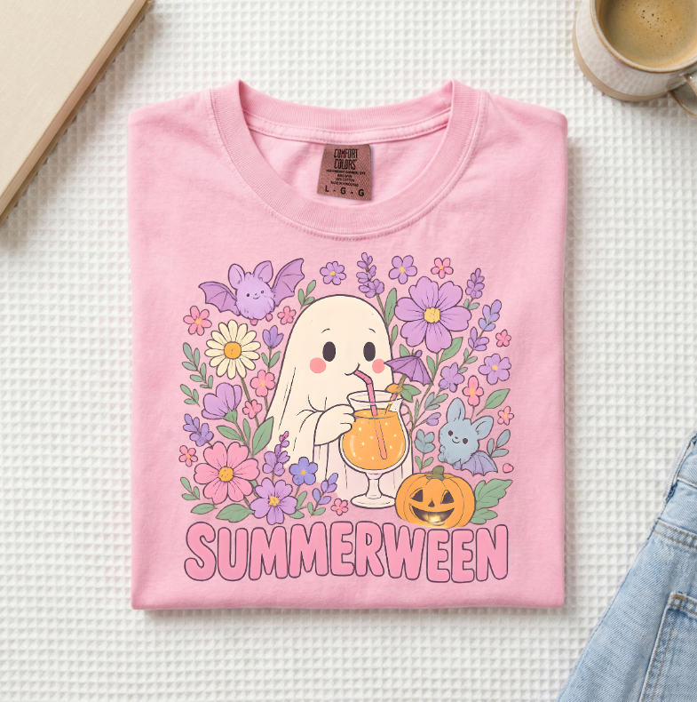 Summerween Ghost T Shirt (A)
