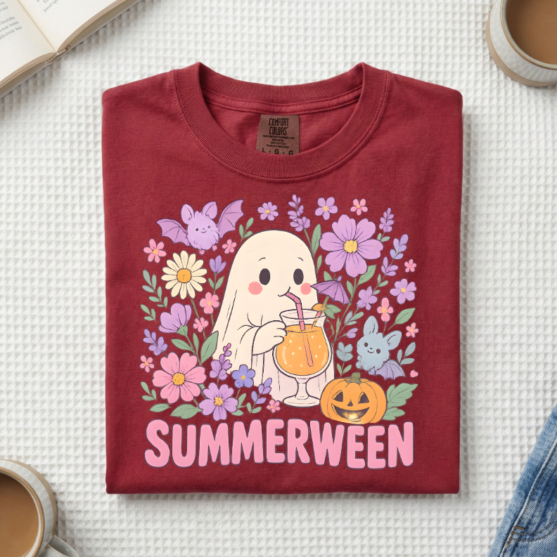 Summerween Ghost T Shirt (A)