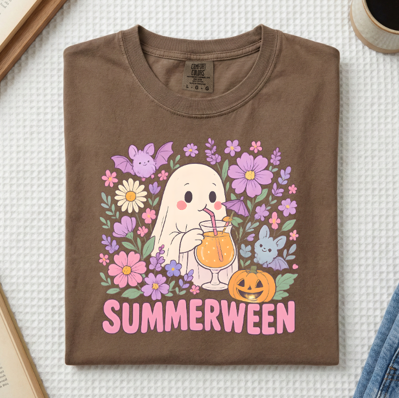 Summerween Ghost T Shirt (A)