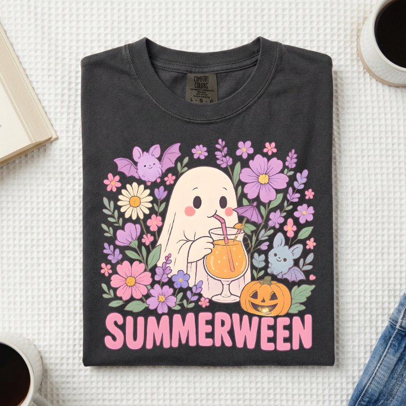 Summerween Ghost T Shirt (A)