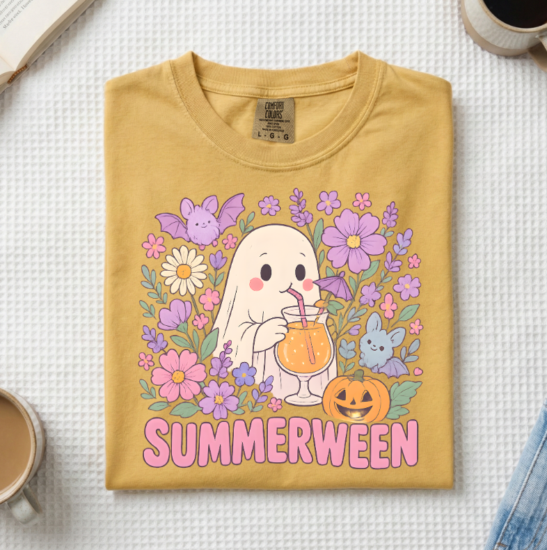 Summerween Ghost T Shirt (A)