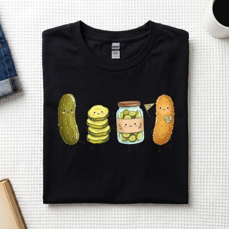 Happy Pickle Doodle T-Shirt