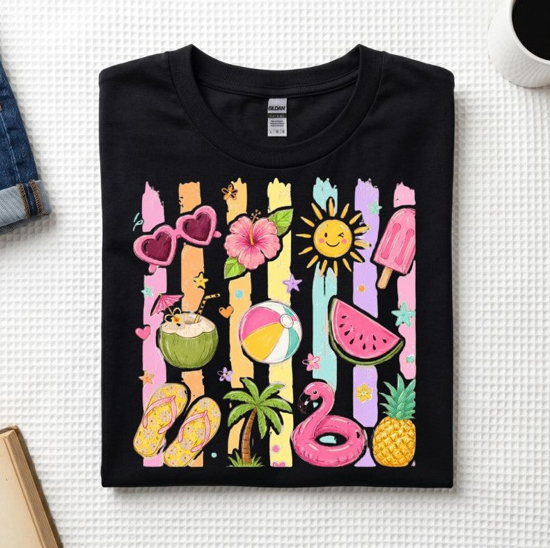 Summer Collage T-Shirt