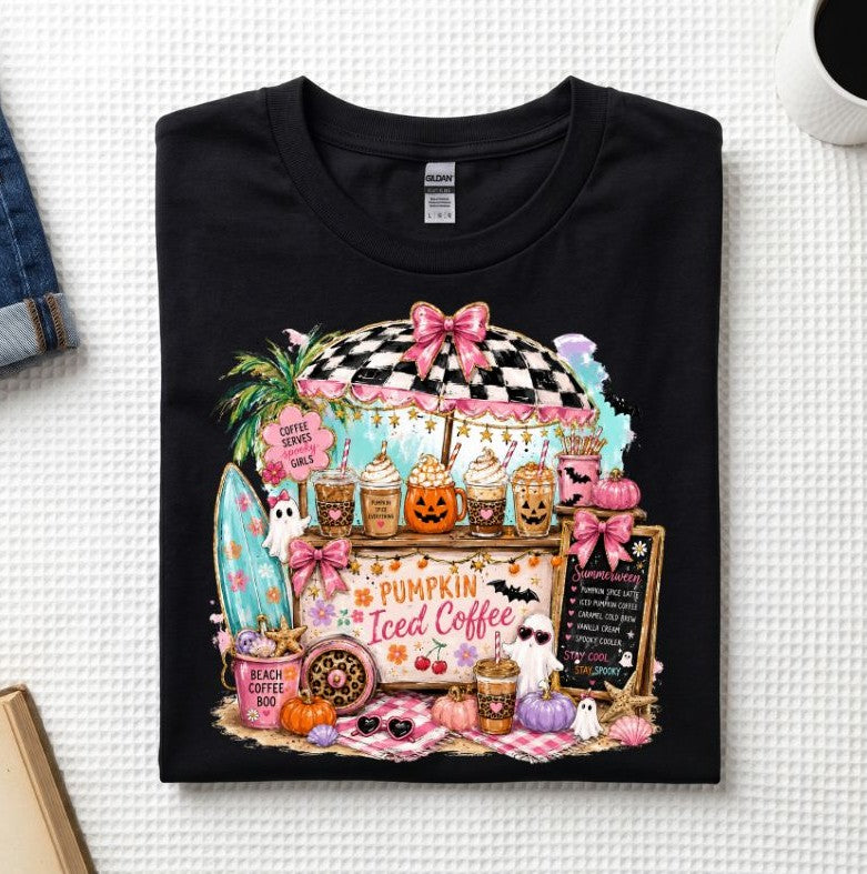 Summerween Coffee Stand T-Shirt