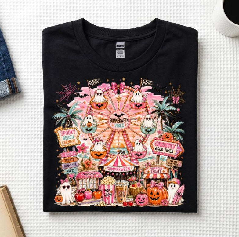 Summerween Ghost Carnival T-Shirt
